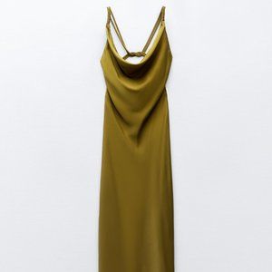 SATIN SLIP DRESS